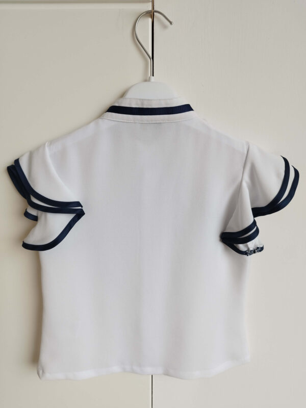 Top con finiture Blu - immagine 2